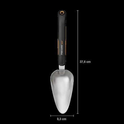 Fiskars Xact Blumenkelle   Robuste Pflanzkelle mit Edelstahl-Schaufel