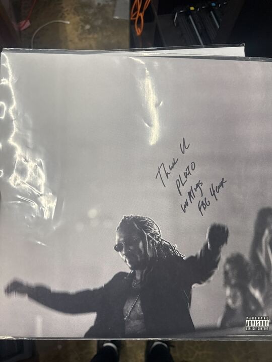 Future HIGH OFF LIFE サイン入りレコード Future High Off Life Signed Autographed sleeve/ vinyl cover NO
