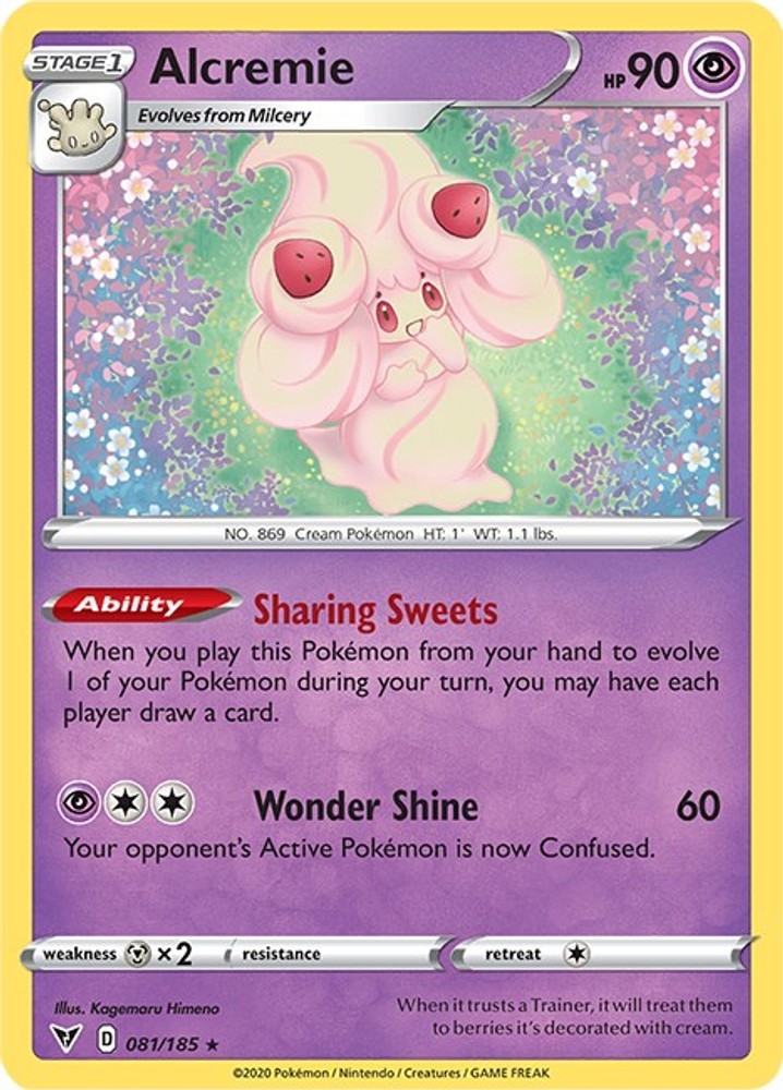 Pokemon Alcremie [SWSH04: Vivid Voltage - 081/185]