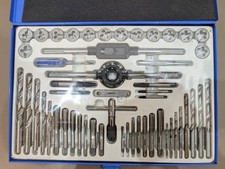 Draper 79204 52Mu Tap And Die Set In Steel Storage Case (52 Piece)