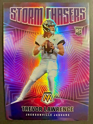 2021 Panini Mosaic Football Storm Chasers Trevor Lawrence #SC-13