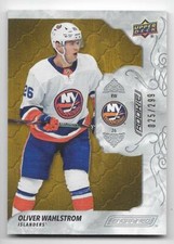 19/20 UPPER DECK ENGRAINED ROOKIES RC #89 Oliver Wahlstrom #25/299