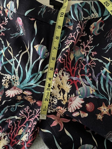 NWT J.CREW COLLECTION Size 4 Patio pant in Ratti under the sea Style F3708 $148 - Picture 5 of 7