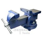 4' Bench Vise with Anvil 4in Locking Swivel Base Table top Clamp Cast Steel
