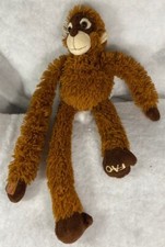FAO SCHWARZ Orangutan Monkey Plush Stuffed Animal Long Arm  Leg TOYS R US 2011