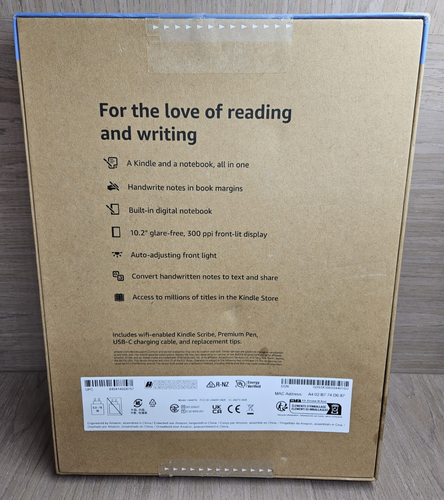 New Sealed 2024 Amazon Kindle Scribe Tungsten 32gb w/Premium Pen - Picture 2 of 8