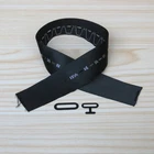 Bow Tie Hardware Size Ribbon Strip Metal T Hook and Eye Ribbon 13 3/4" to 18"