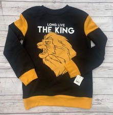 Disney The Lion King Sz Medium Youth Boys Sweater
