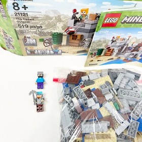 LEGO Minecraft 21121 The Desert Outpost W/ Manual Box