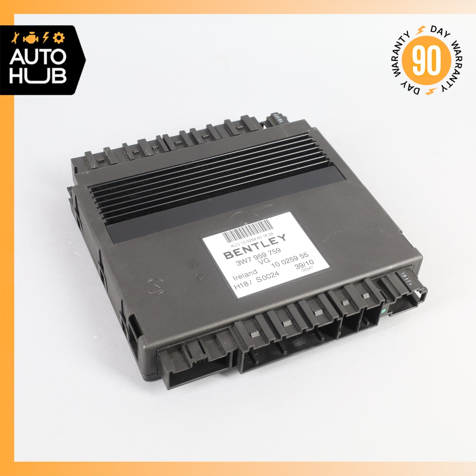 11-12 Bentley Continental GTC GT Front Right Side Seat Control Module OEM 59k