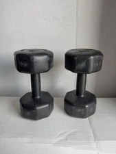 SERIES 8 FITNESS 8lb double Dumbbell Gym Work Out Shape Weight Training