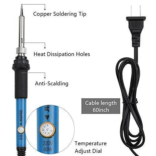 Vastar full set 60w cheap 110v soldering iron kit