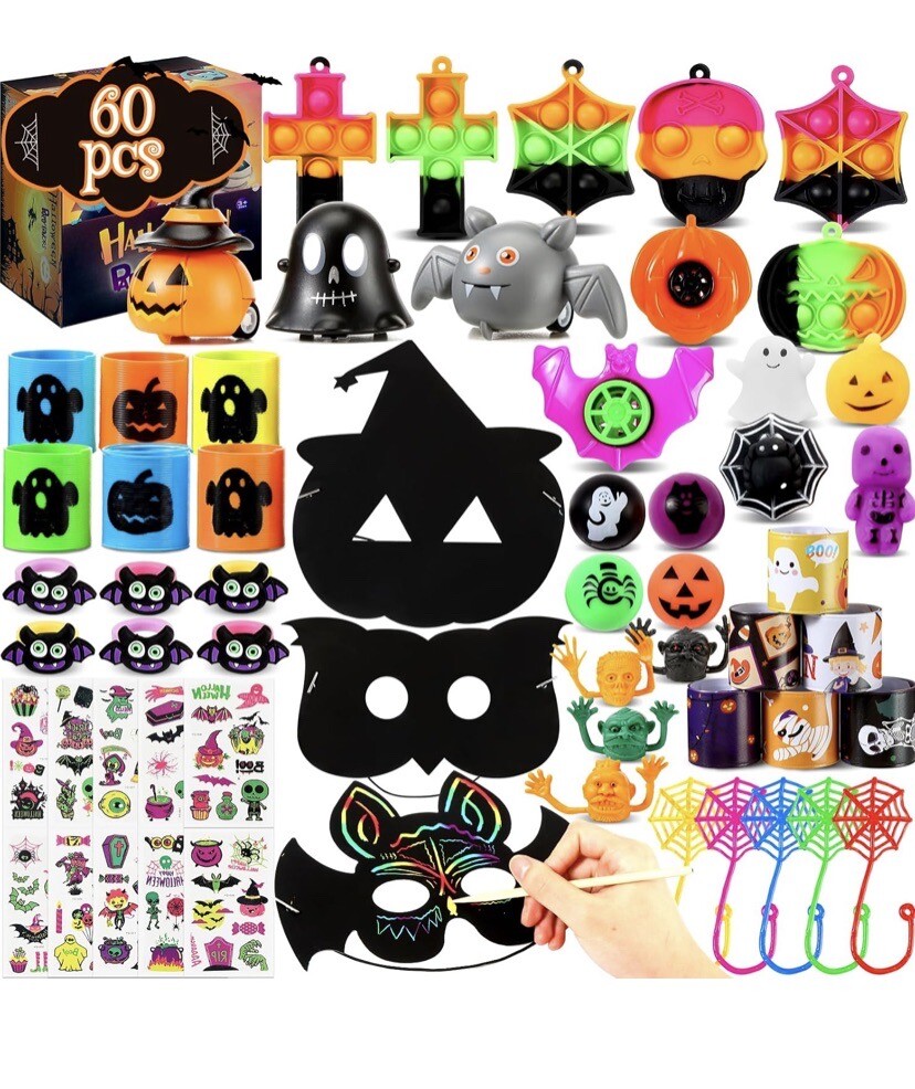 Halloween Party Favors, Halloween Prizes for Classroom Party 60