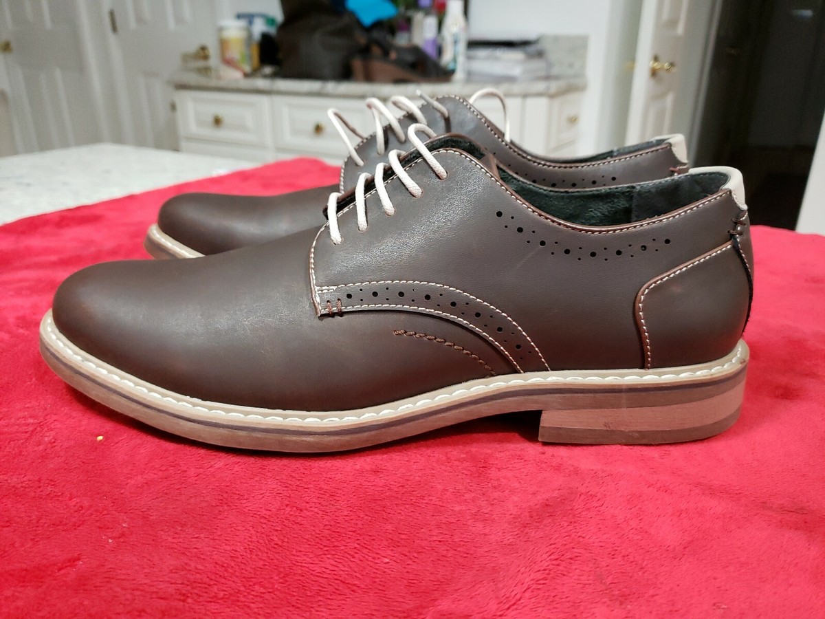 Restoration Mens Preston Lace Up Oxford Shoes Sz 9M. New  display picture 3
