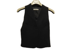EMPORIO ARMANI Kurzweste Wollkrepp 100% Minim...