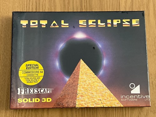 Incentive Total Eclipse Commodore 64 Cassette - Sealed -👽👾Retro Gift Idea👾👽 - Photo 2/24