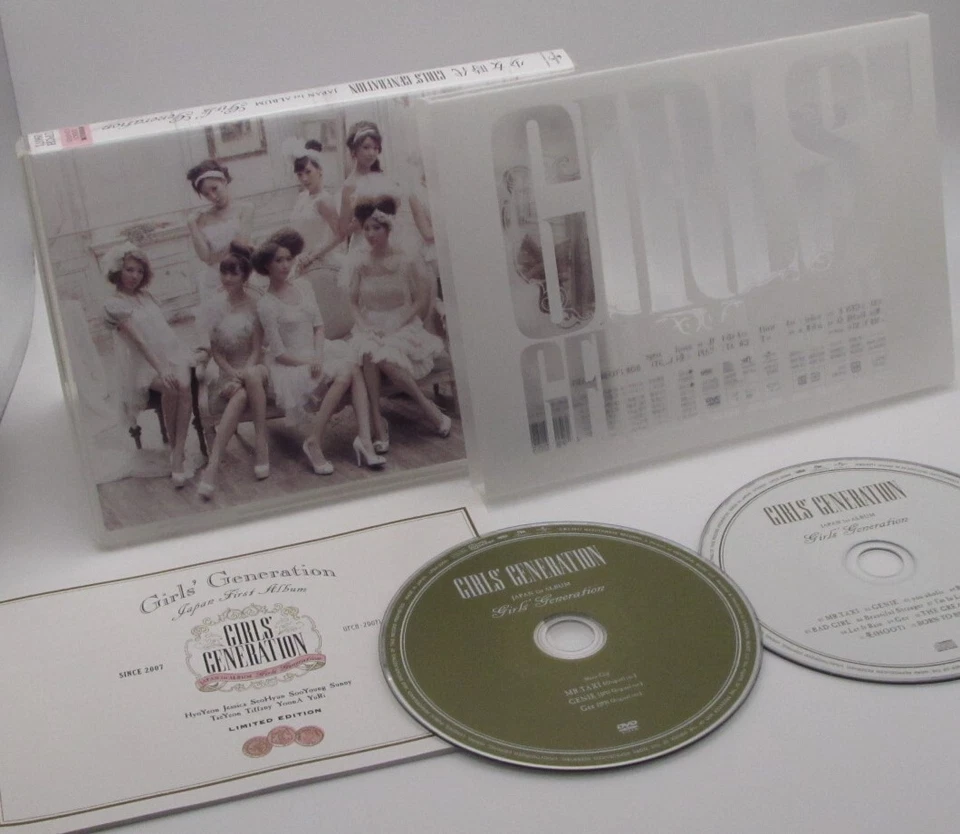 SNSD Girls' Generation Japan 1st Alubam UPCH29071 Photobook CD DVD C155 Foto 2 de 2