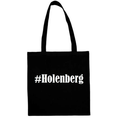 Tasche Beutel Baumwolltasche #Holenberg Hashtag Einkaufstasche Schulbeutel Turnb