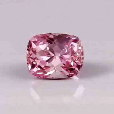 Ceylon Padparadscha Sapphire Cushion 23-25 Ct Natural Certified Loose Gemstone