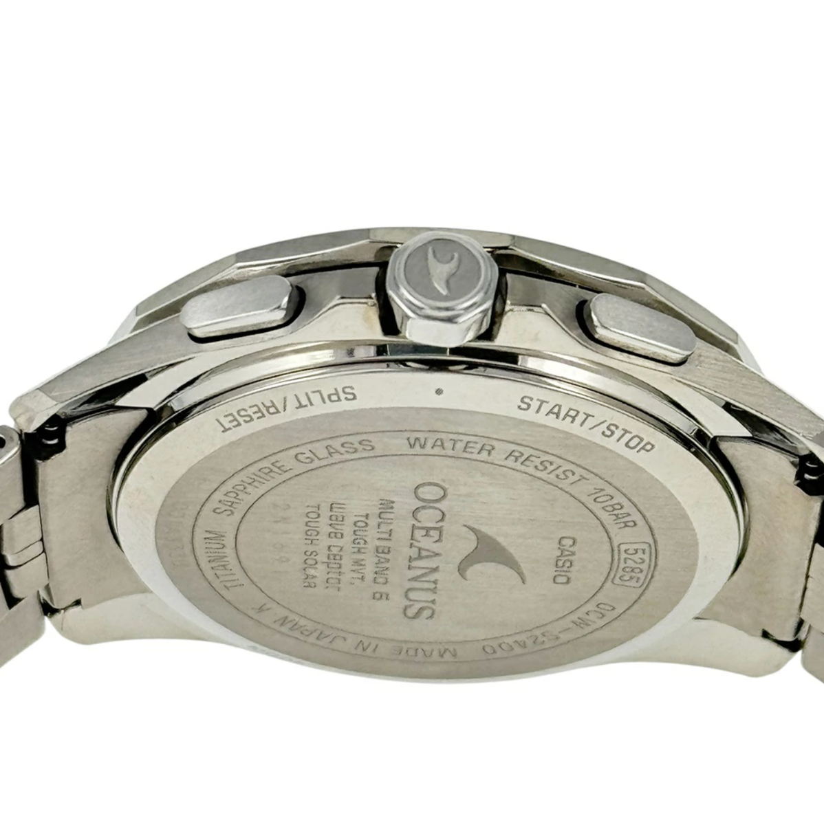 超美品　OCEANUS Manta OCW-S2400-1AJF USED Excellent] CASIO Oceanus Manta Solar OCW-S2400-1AJF