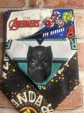 Marvel Avengers 2 pack Bandana 17.5 x 17.5 Wakanda Forever Black Panther New