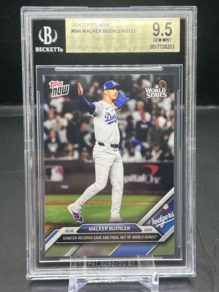 2024 Topps Now - World Series Walker Buehler #884 /5722 for 2024 Topps Now - World Series Walker Buehler #884 /5722 for