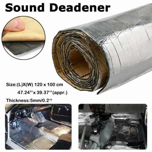 Isolation de haut-parleurs et subwoofers auto-adhésif pour véhicule