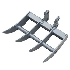 Rake Attachments Tools For 1-1.5Ton Mini Excavators Excavator Small Digger USA