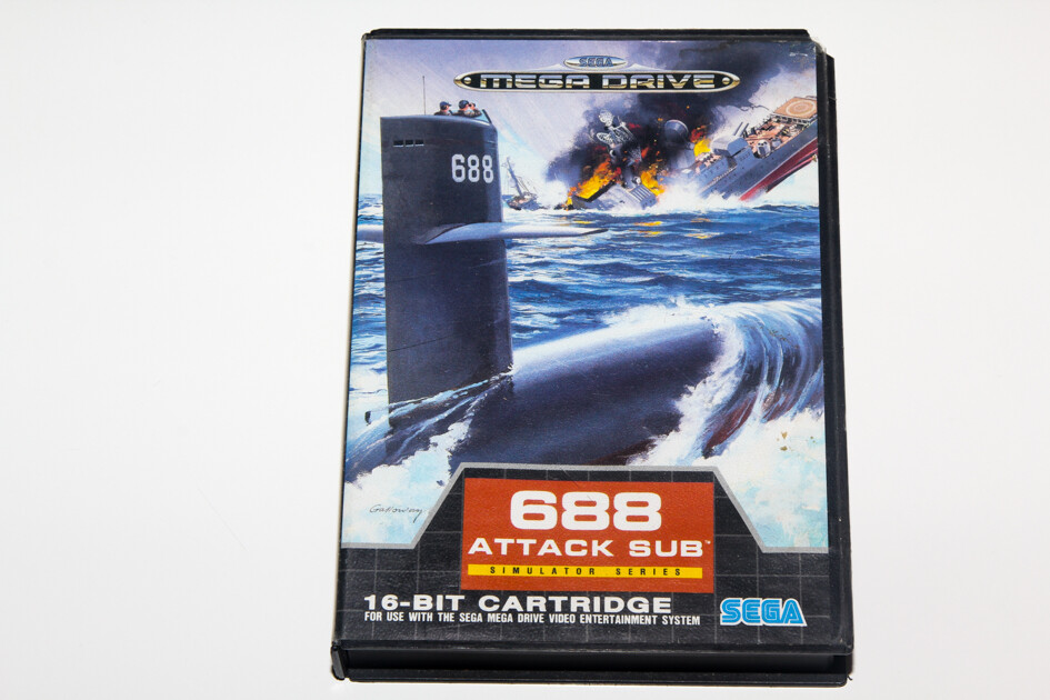 688 ATTACK SUB - SEGA MEGADRIVE - SANS NOTICE - PAL