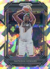 2023 Panini Prizm WNBA NATASHA HOWARD #116 CRACKED ICE PRIZM WINGS