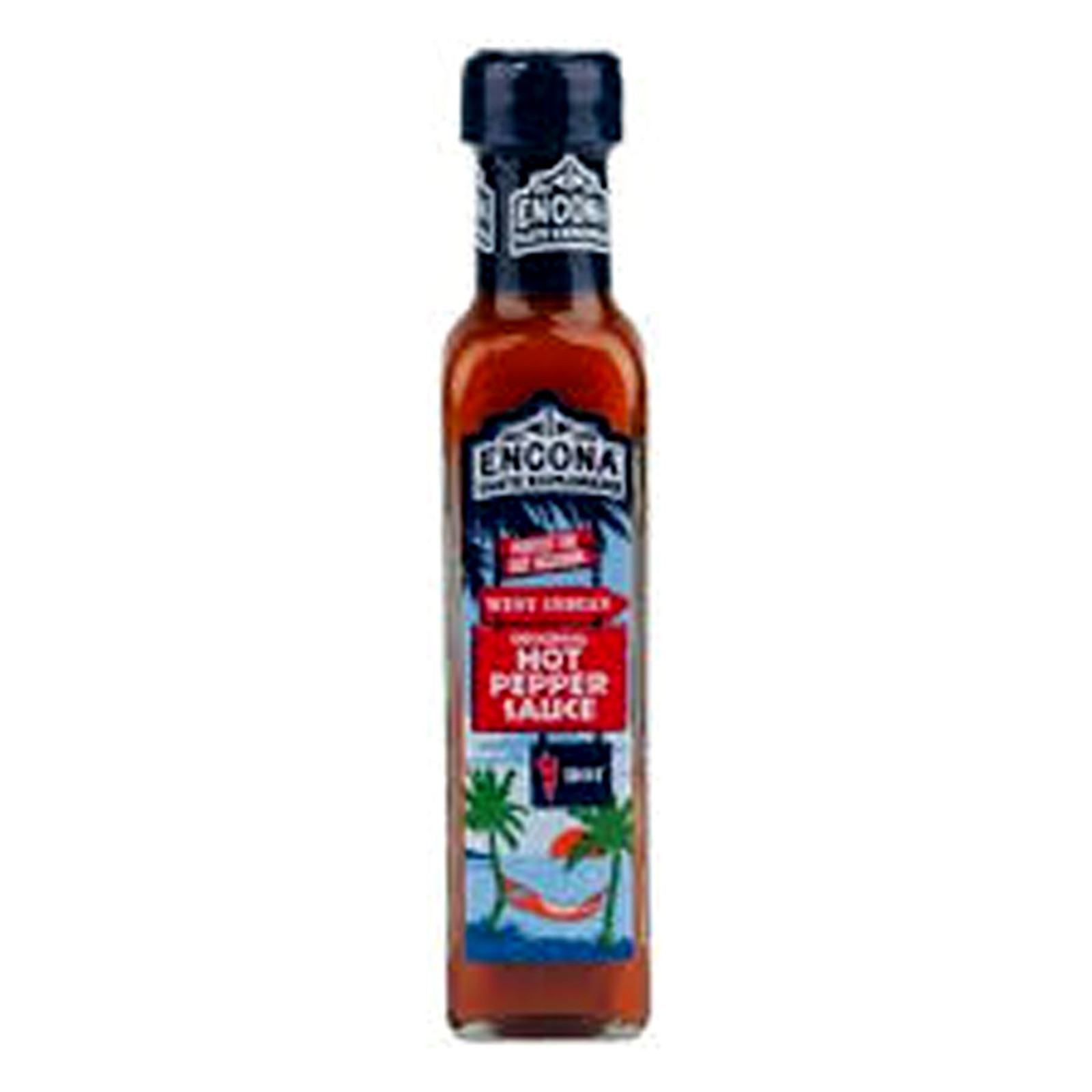 142ml /150g ENCONA Scharfe Chili Soße West Indian Original Hot Pepper Sauce