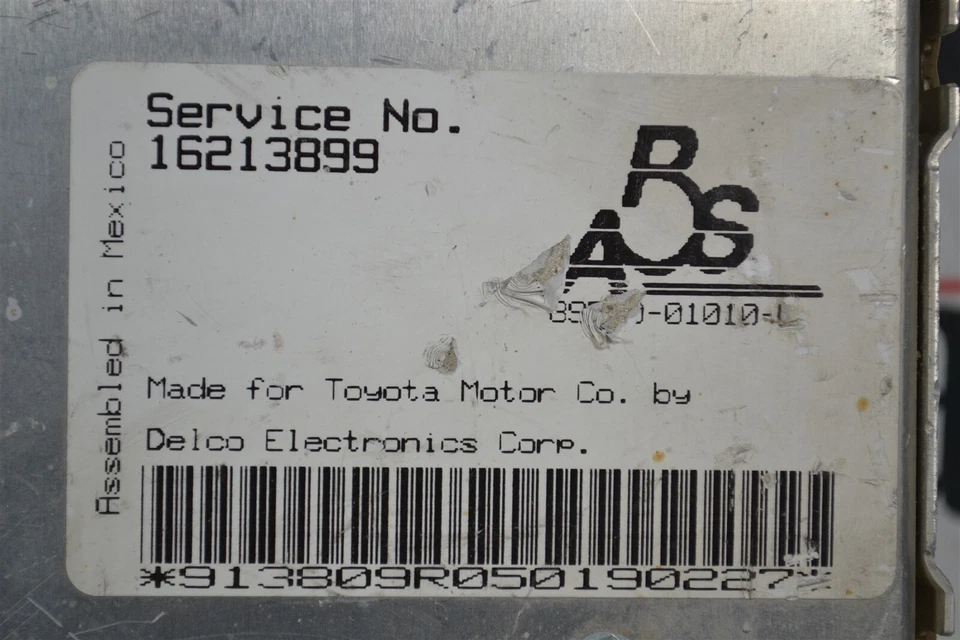  16213899 Geo Prizm 1994-1995 ABS тормоз системы управления блок модуль 1C2 808 B10 - Изображение 3 из 4