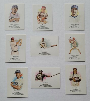 2008 Topps Allen Ginter Base Card Cards U-pick #1 thru #100 Mantle A-Rod Pujols