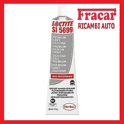 PASTA GRIGIA LOCTITE SILICONE SI 5699 GRIGIO PER AUTO 80 ML