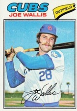 Joe Wallis 1977 TOPPS Baseball Card #279