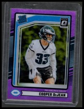 2024 Donruss #305 Cooper DeJean Optic Rated Rookies Preview Pink