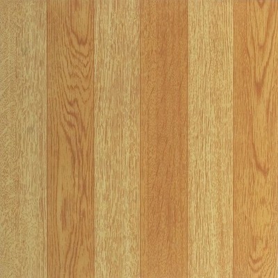 Light Oak Plank Wood Self Stick Adhesive Vinyl Floor Tiles - 100 Pcs 12'' x 12''