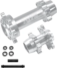 Aluminum 7075-T6 Front & Rear Wheel Hub Hex Upgrades Part for Losi 1/4 Promoto-M