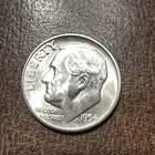 Very Choice BU GEM 1954-S Roosavelt Dime 90% Silver (0.07234 Troy Ounce)