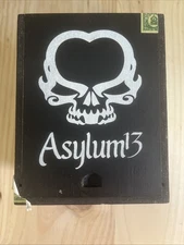 Asylum 13 60 x 6 Empty Wood Cigar Box Lot of 2