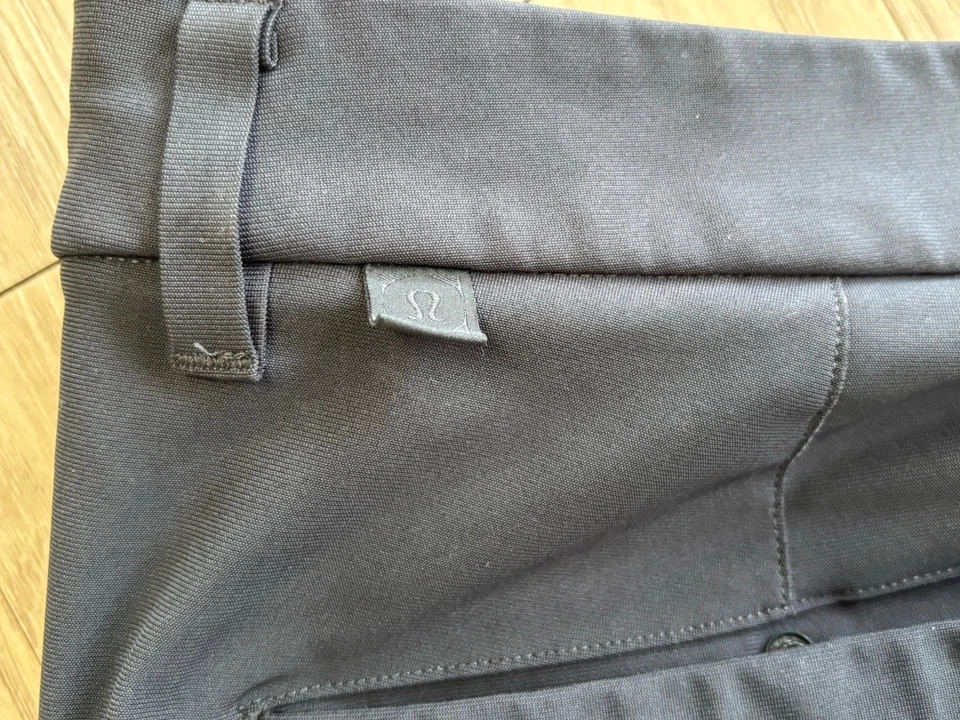 Pantalones ajustados para hombre Lululemon ABC Commission talla 36 carbón Foto 2 de 4