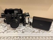 Vtg Koni Rapid Omega 100 Super Omegon 90mm Lens f/3.5 6x7 Film Camera Xtra Back