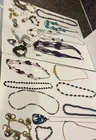 Lot29  30pc Of Vintage Costume Jewelry Necklaces Earrings Bracelets