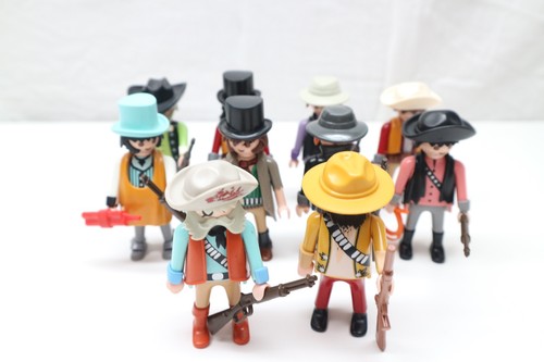 PLAYMOBIL 3484 ANCIEN ensemble ouest western ranch bétail cow-boy vache EUR 45,90 - FR