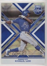 2016 Panini Elite Extra Edition Aspirations Blue 10/75 Khalil Lee #111 s3e