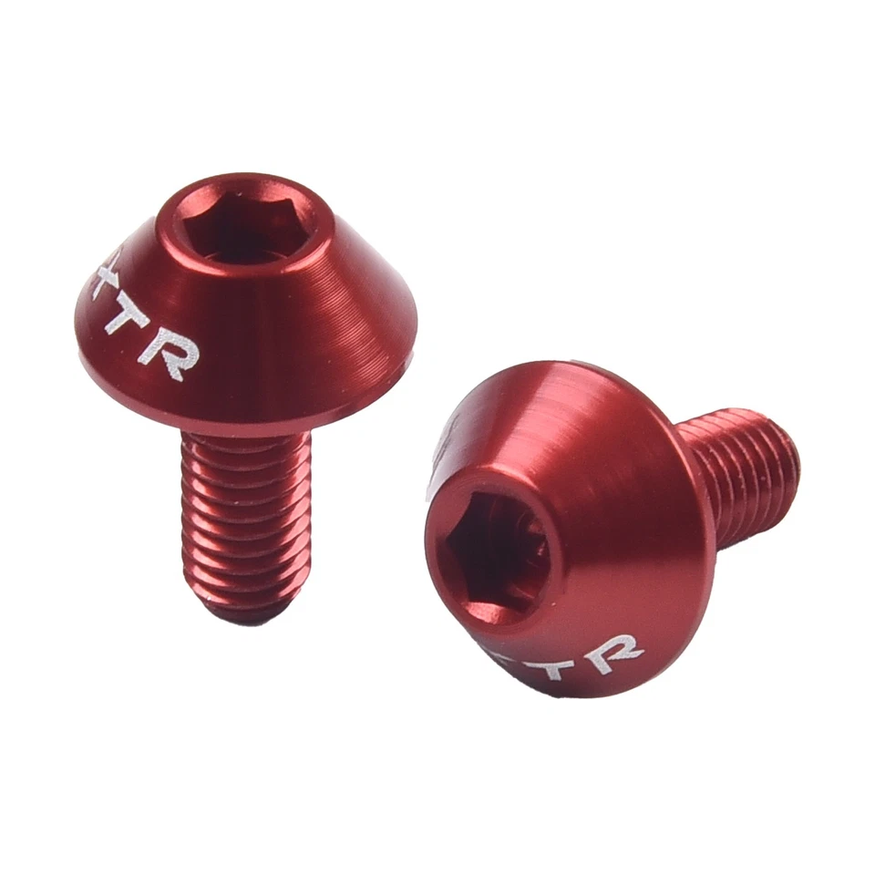 2 pièces bouteilles de vélo boulons de cage alliage d'aluminium accessoires cy - Photo 4/4