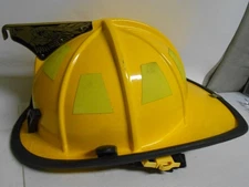 Cairns Fire Fighter Helmet Classic 1000 2009 MSA Fire Service Product Yellow