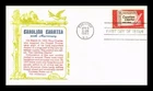 Dr Jim Stamps 5c Carolina Charter First Day Issue Khol Kraft Cachet Cover