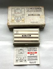 ebay® Auktion 236832842136 | Vintage 1982 GAME & WATCH - OIL PANIC OP-51 - LCD Spiel (sehr guter Zustand) Thumbnail of ebay® auction 236832842136 | Vintage 1982 GAME & WATCH - OIL PANIC OP-51 - LCD Spiel (sehr guter Zustand)