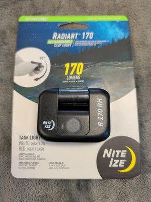 Niteize Radiant 170 Rechargeable Clip Light 170 Lumens
